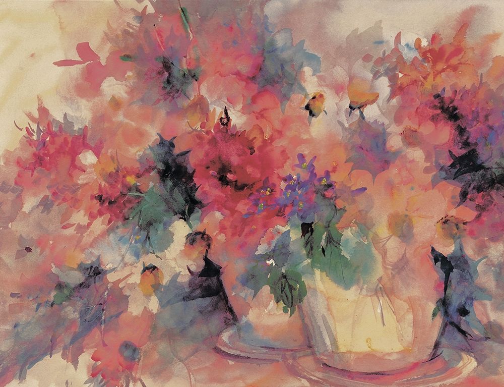 Bouquet Abstract I art print by Unknown for $57.95 CAD