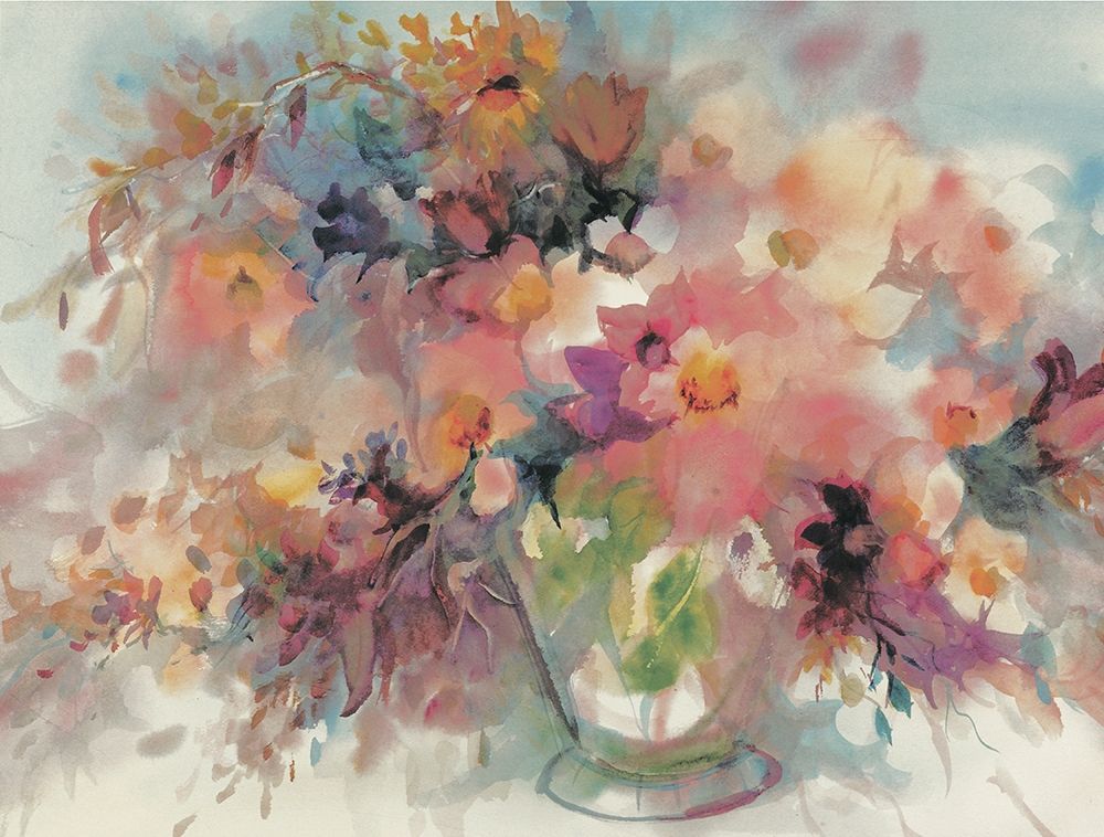 Bouquet Abstract II art print by Unknown for $57.95 CAD