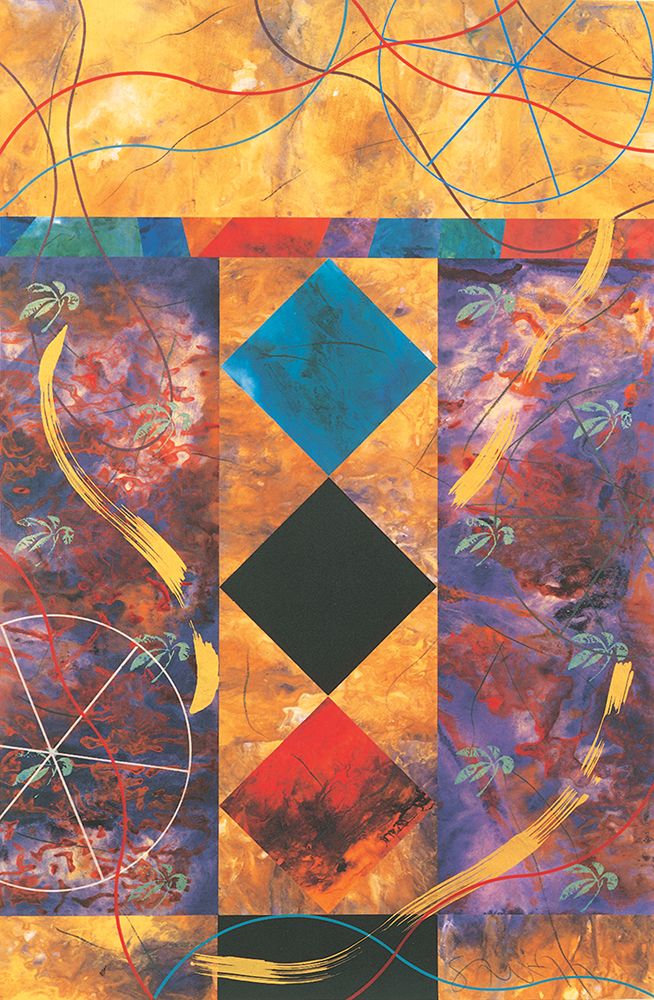 Quilt Abstract II art print by Unknown for $57.95 CAD