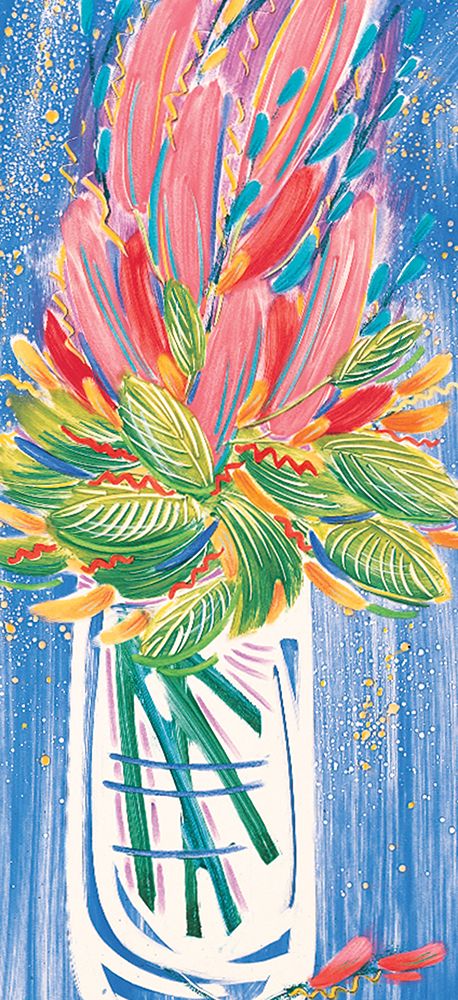 Colorful Floral I art print by Unknown for $57.95 CAD