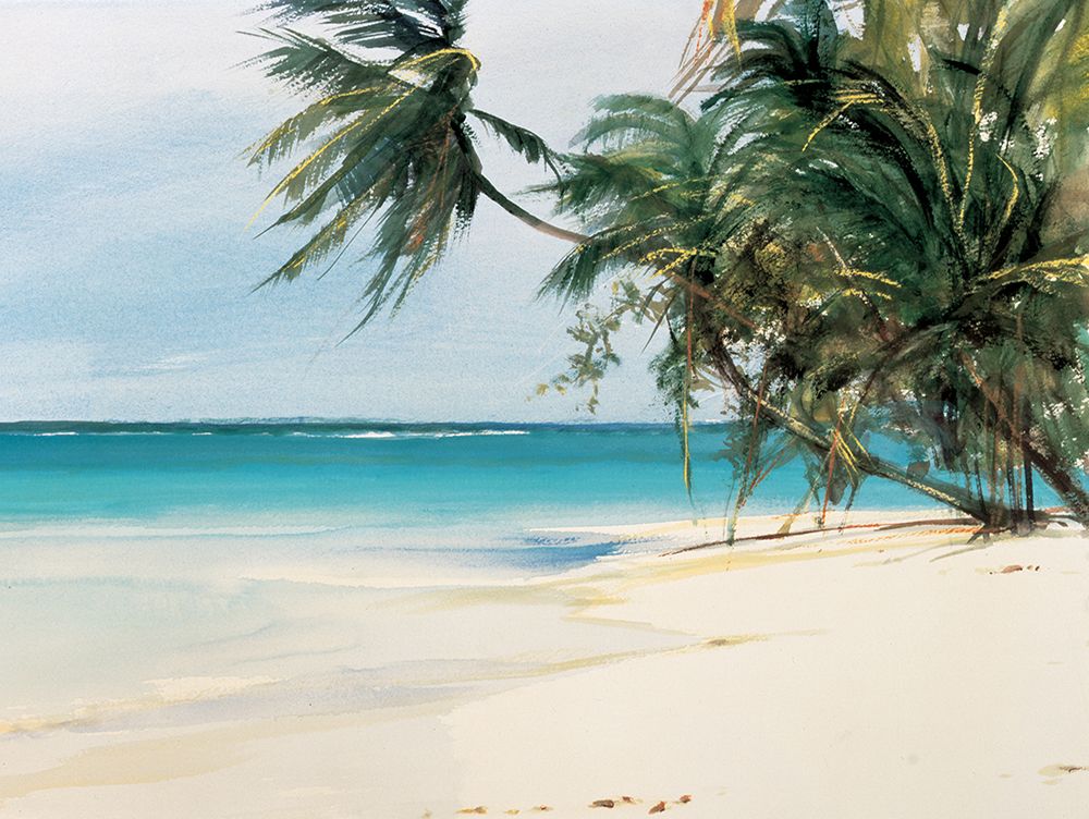 Palm Trees II art print by Unknown for $57.95 CAD