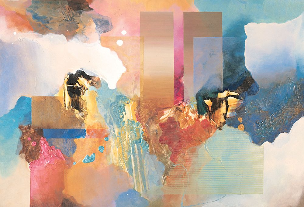 Desert Abstract I art print by Unknown for $57.95 CAD