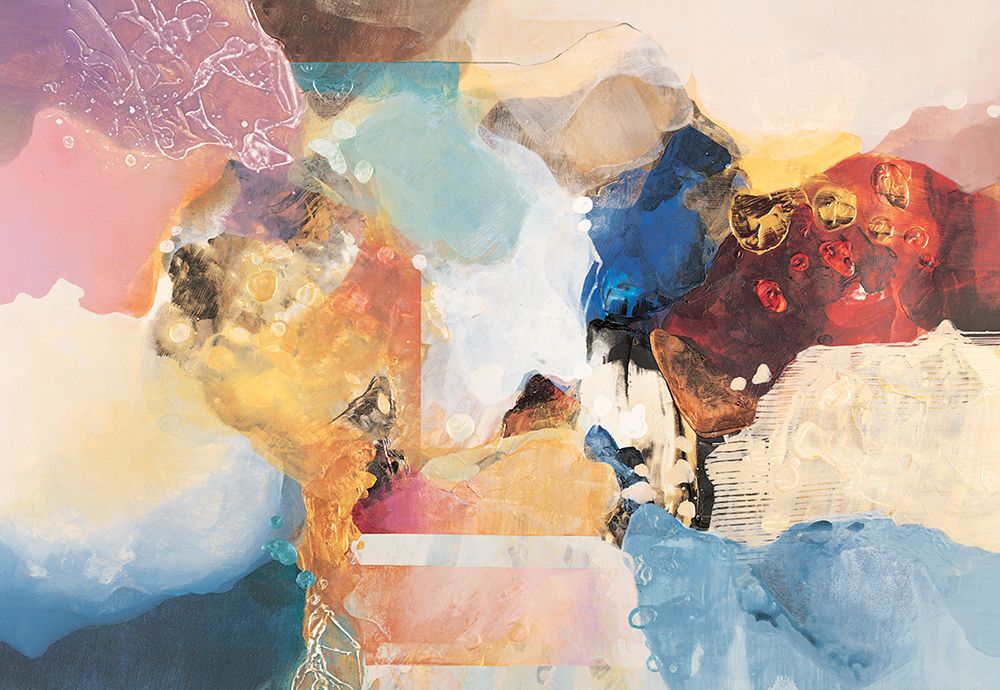 Desert Abstract II art print by Unknown for $57.95 CAD