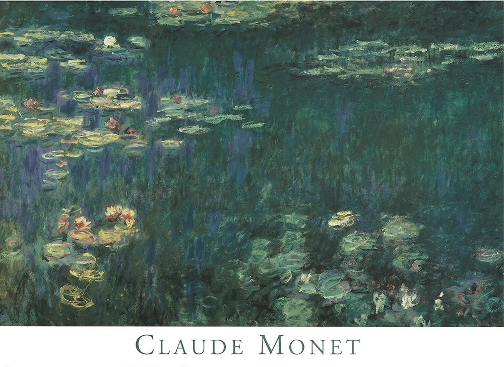 Water Lilies art print by Claude Monet for $57.95 CAD