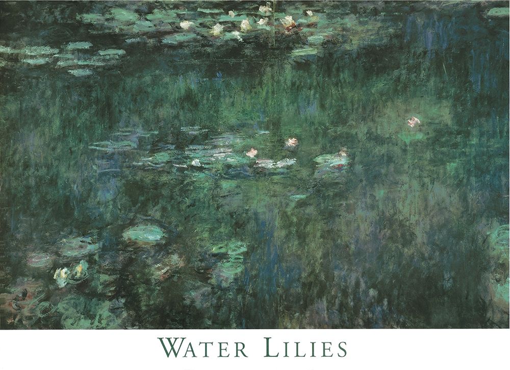 Water Lilies art print by Claude Monet for $57.95 CAD