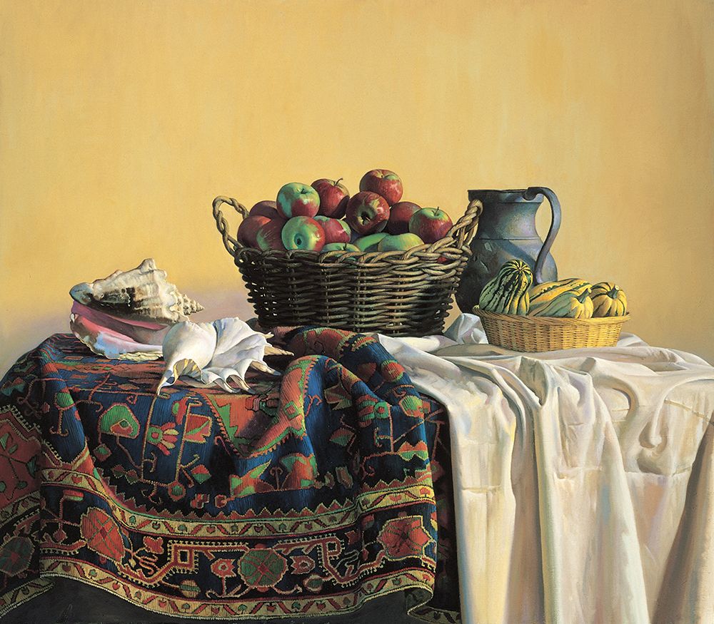 Apples And Pitcher art print by Unknown for $57.95 CAD