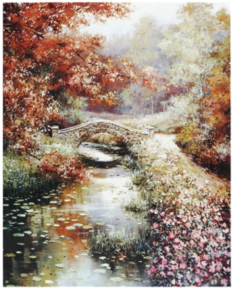 Stone Bridge art print by Unknown for $57.95 CAD