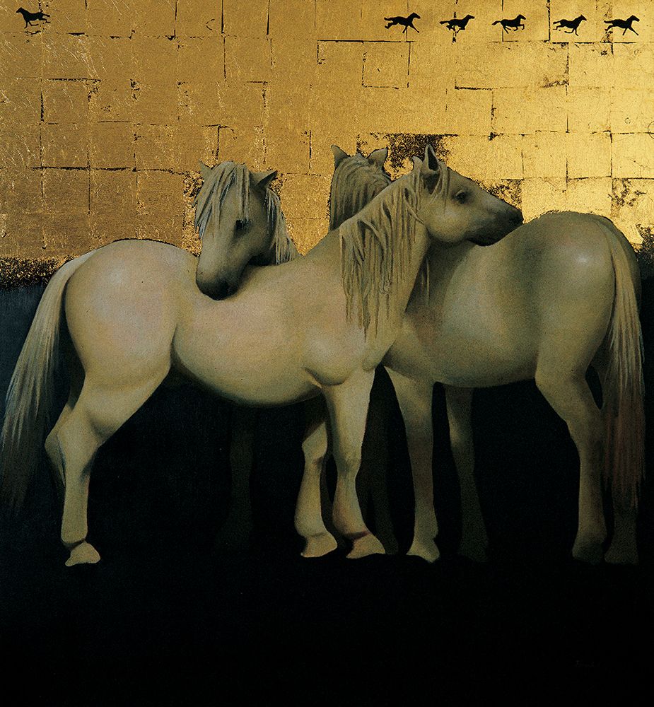 White Horses art print by Unknown for $57.95 CAD