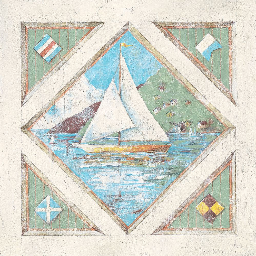 Sailboat II art print by Unknown for $57.95 CAD
