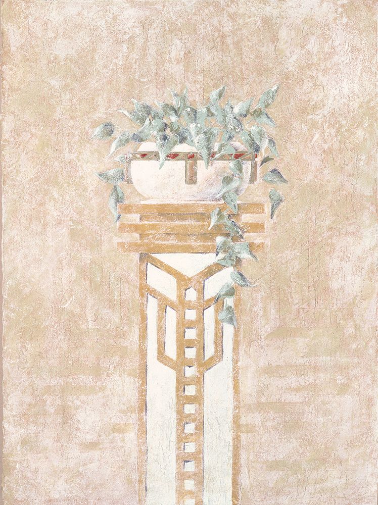 Bird of Paradise on Pedestal art print by Wilson for $57.95 CAD