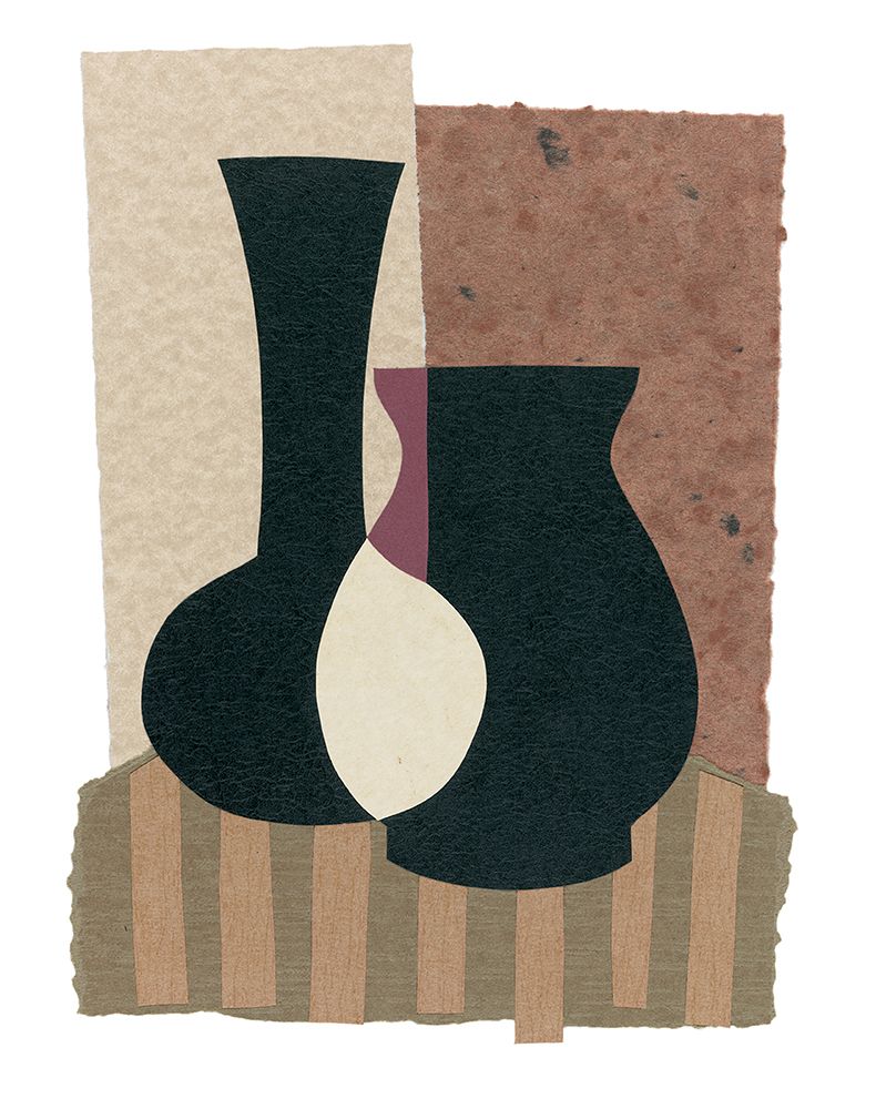 Twa Vase Collage I art print by Marchese for $57.95 CAD