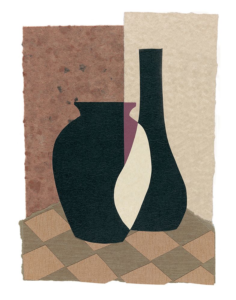 Two Vase Collage II art print by Marchese for $57.95 CAD