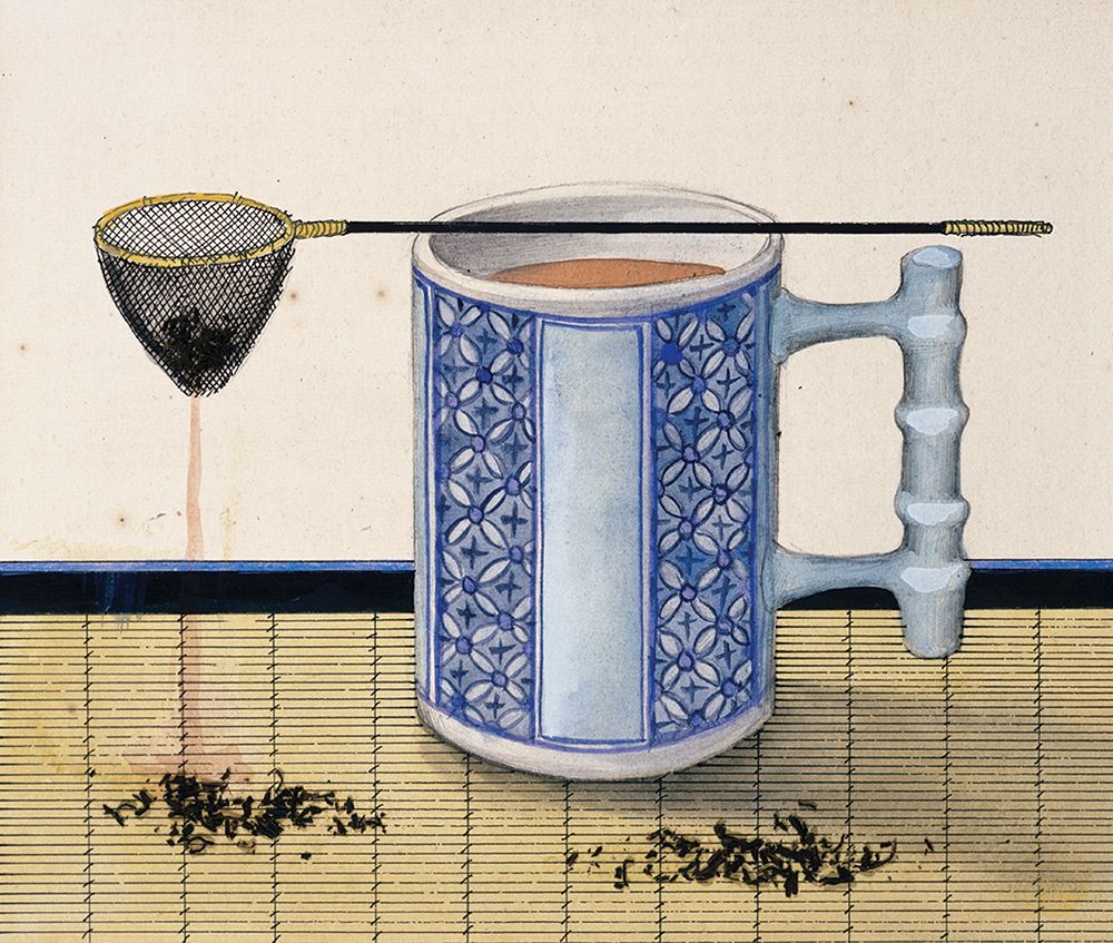Oriental Tankard/Strainer art print by Lablais for $57.95 CAD