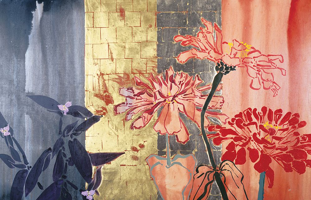 Floral Stencils art print by Unknown for $57.95 CAD