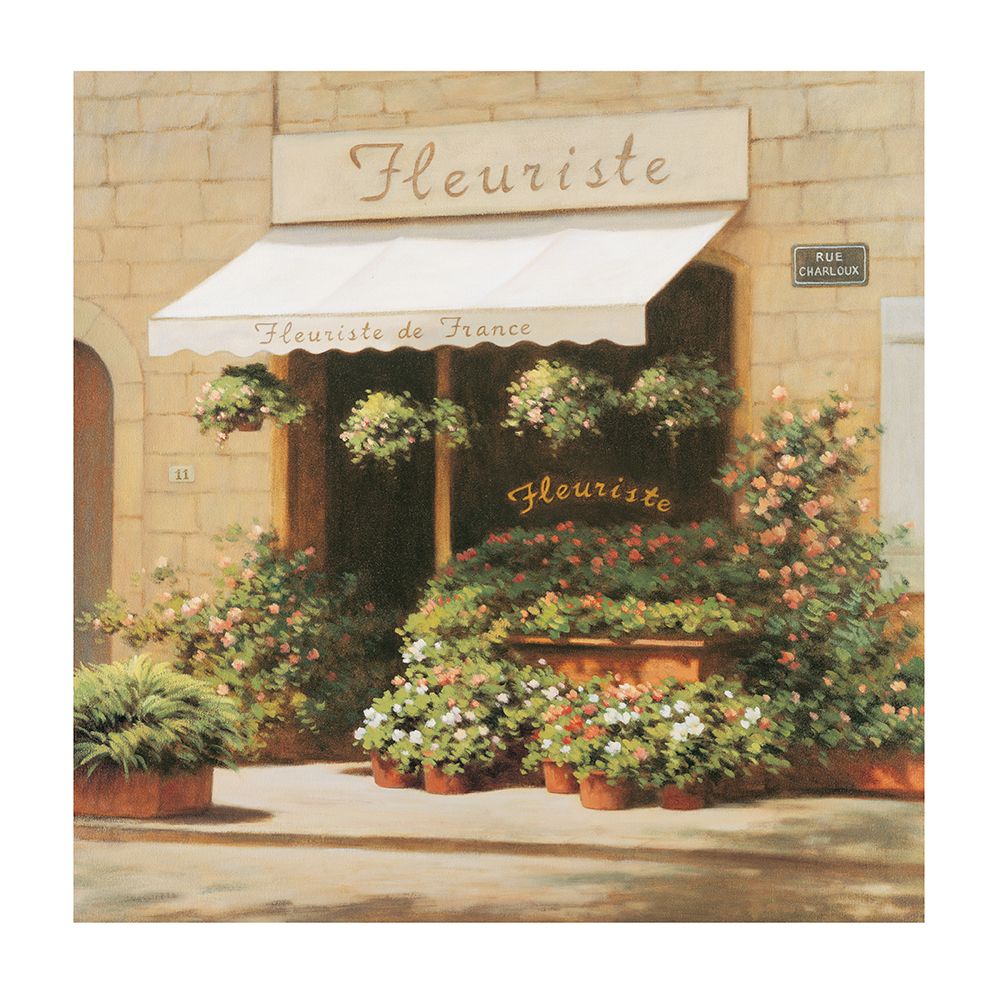Parisian Florist Shoppe art print by Unknown for $57.95 CAD