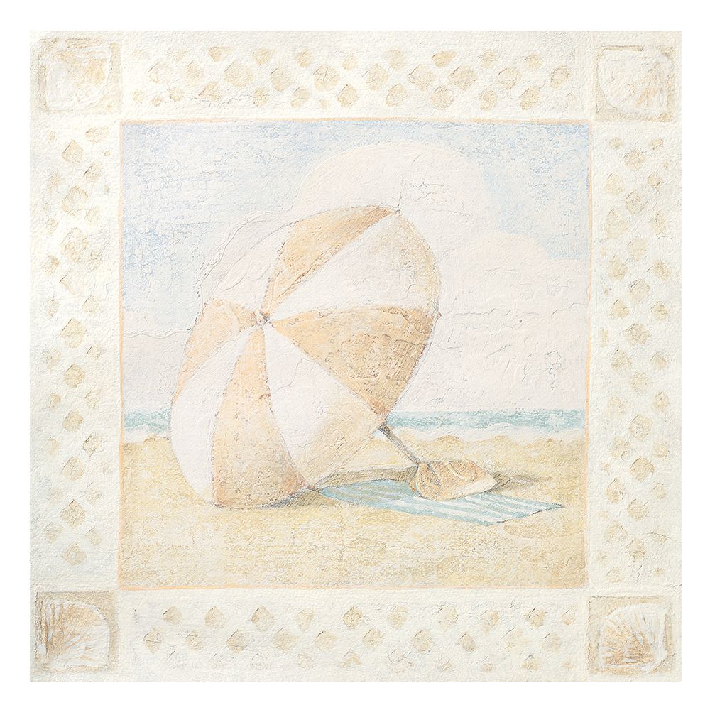 Beach Umbrella II art print by Unknown for $57.95 CAD
