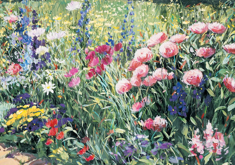 French Garden II art print by Unknown for $57.95 CAD