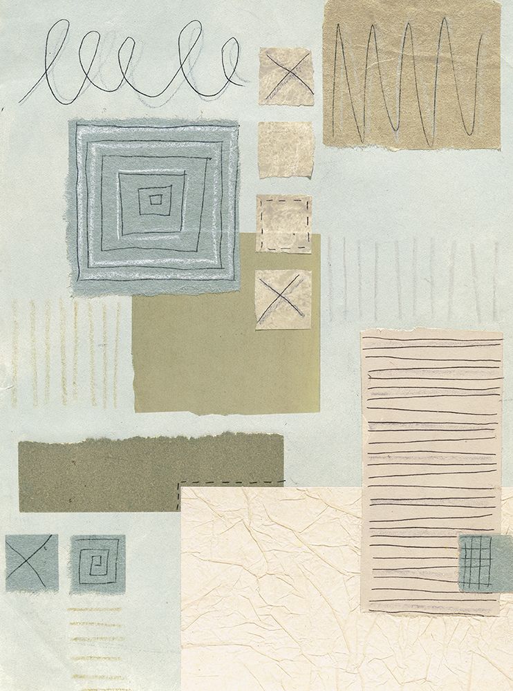 Scribble Abstract I art print by Unknown for $57.95 CAD