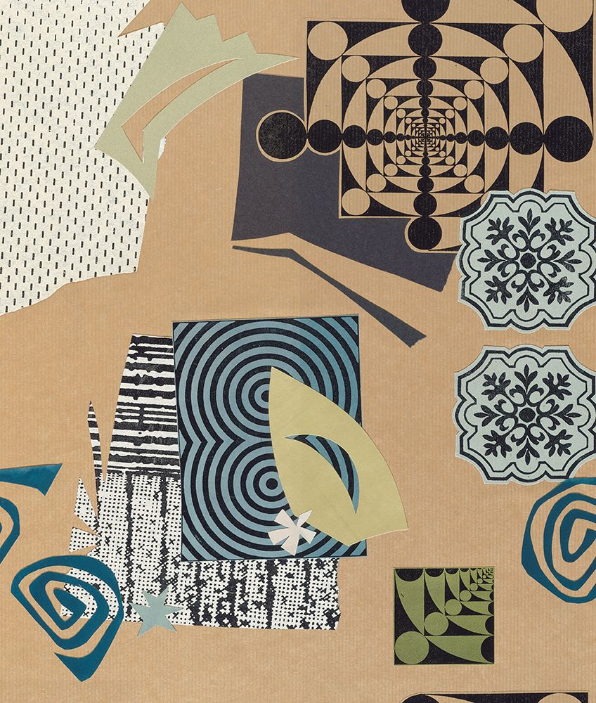 Tile Abstract I art print by Unknown for $57.95 CAD