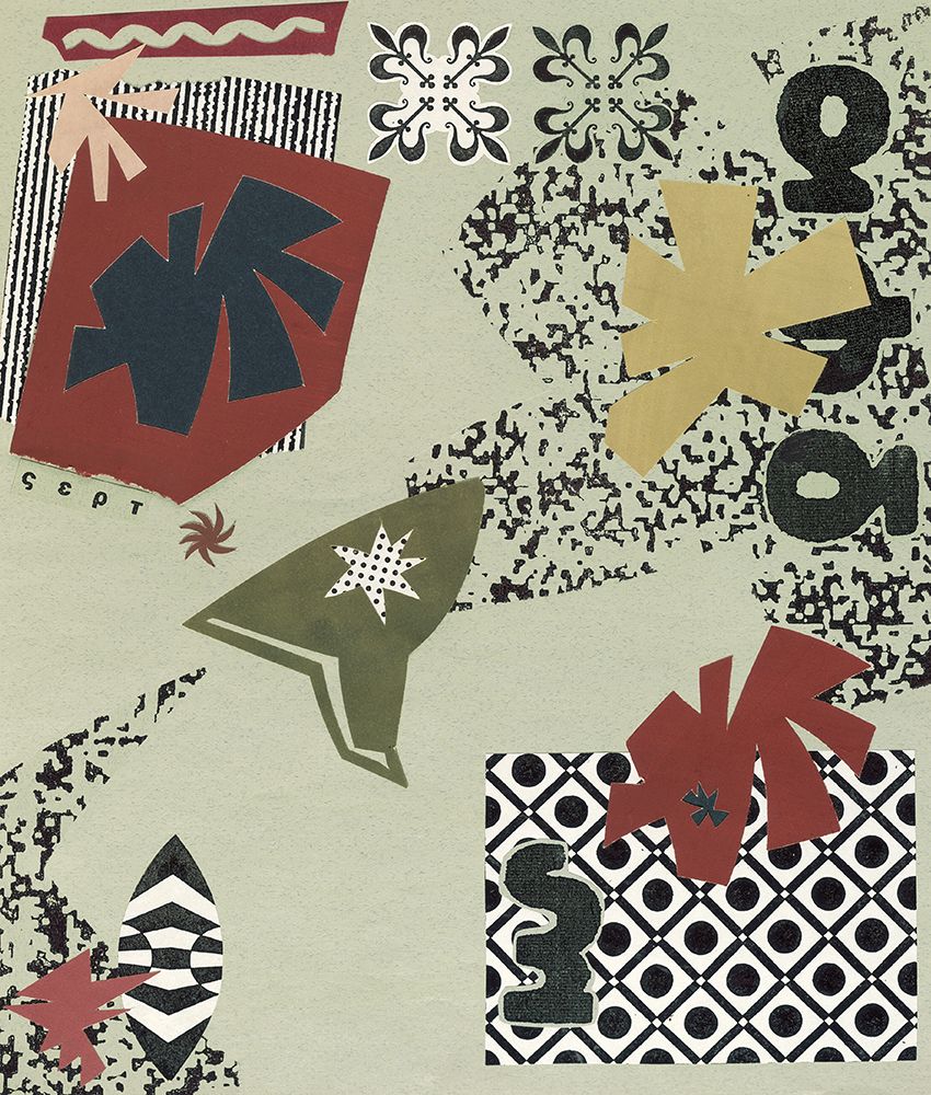 Tile Abstract II art print by Unknown for $57.95 CAD