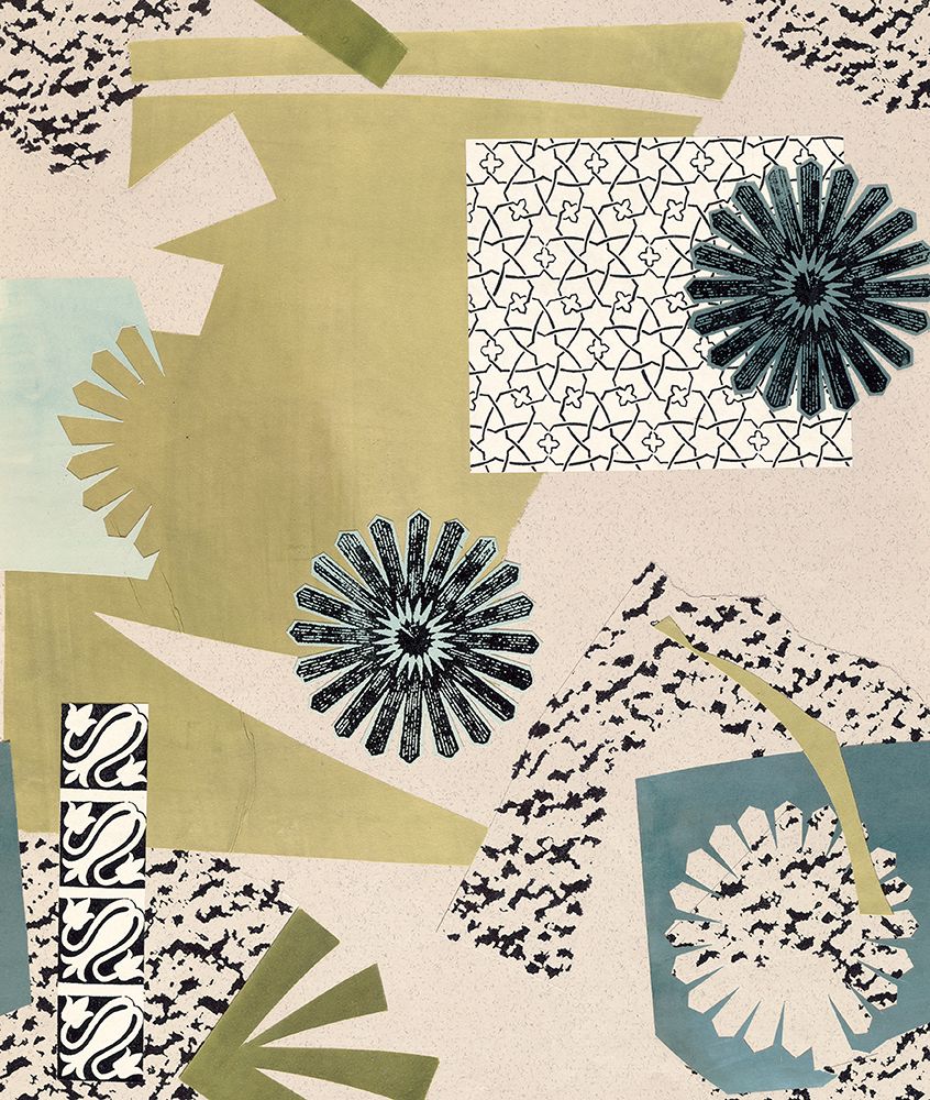 Tile Abstract III art print by Unknown for $57.95 CAD