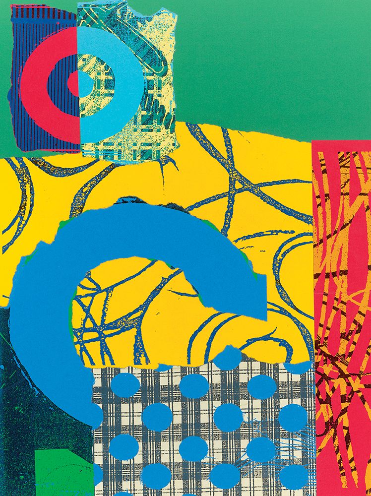 Colorful Abstract I art print by Unknown for $57.95 CAD