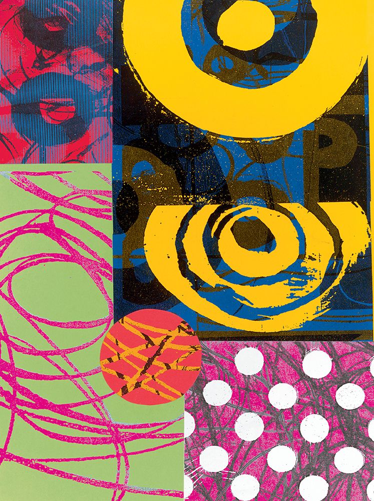 Colorful Abstract II art print by Unknown for $57.95 CAD