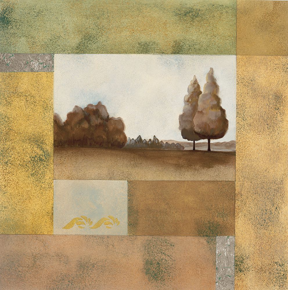 Golden Trees II art print by Unknown for $57.95 CAD