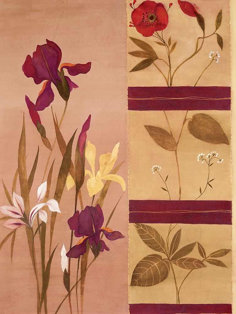 Floral Collage I art print by Unknown for $57.95 CAD