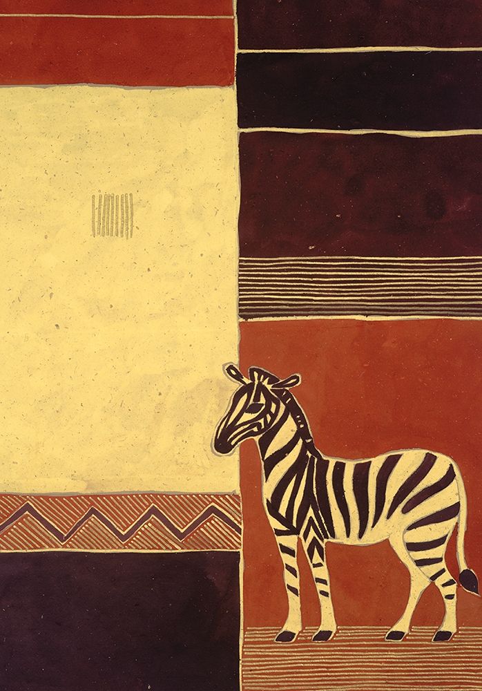 Abstract Zebra art print by Unknown for $57.95 CAD