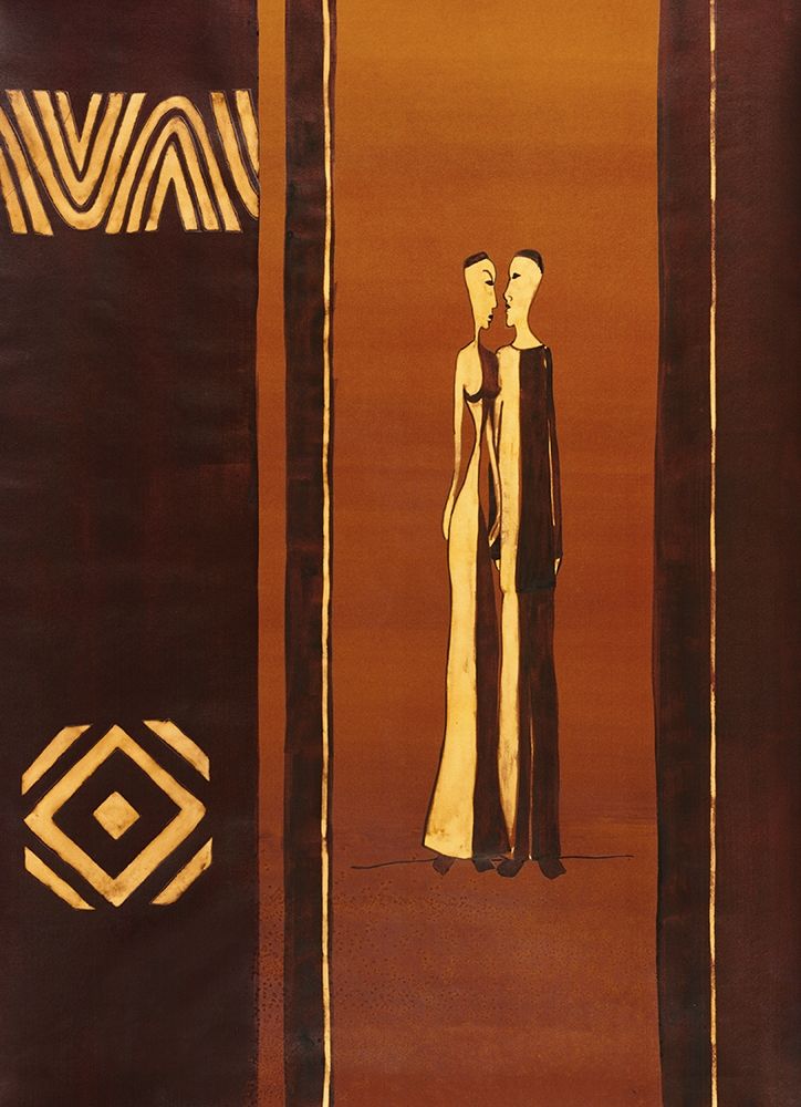 African Couple art print by Unknown for $57.95 CAD