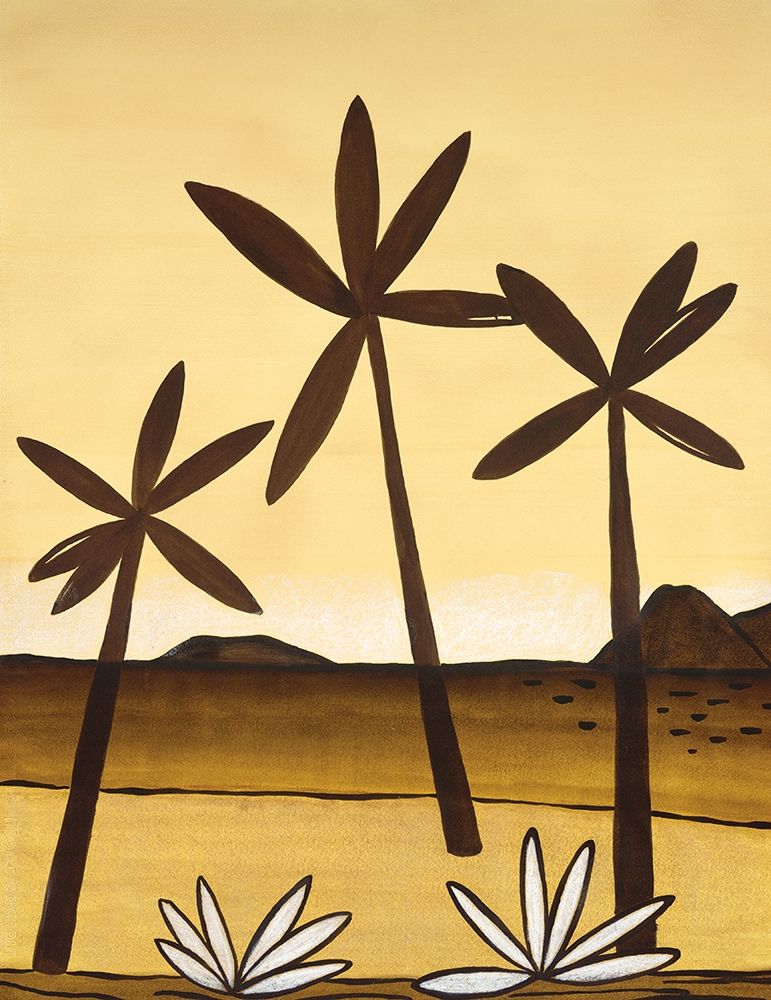 Palm Trees art print by Unknown for $57.95 CAD