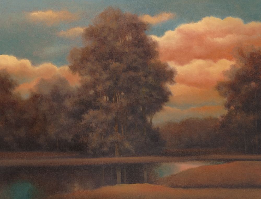 Hazy Meadow I art print by Unknown for $57.95 CAD