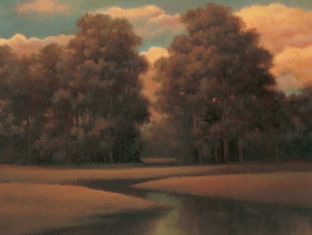 Hazy Meadow II art print by Unknown for $57.95 CAD