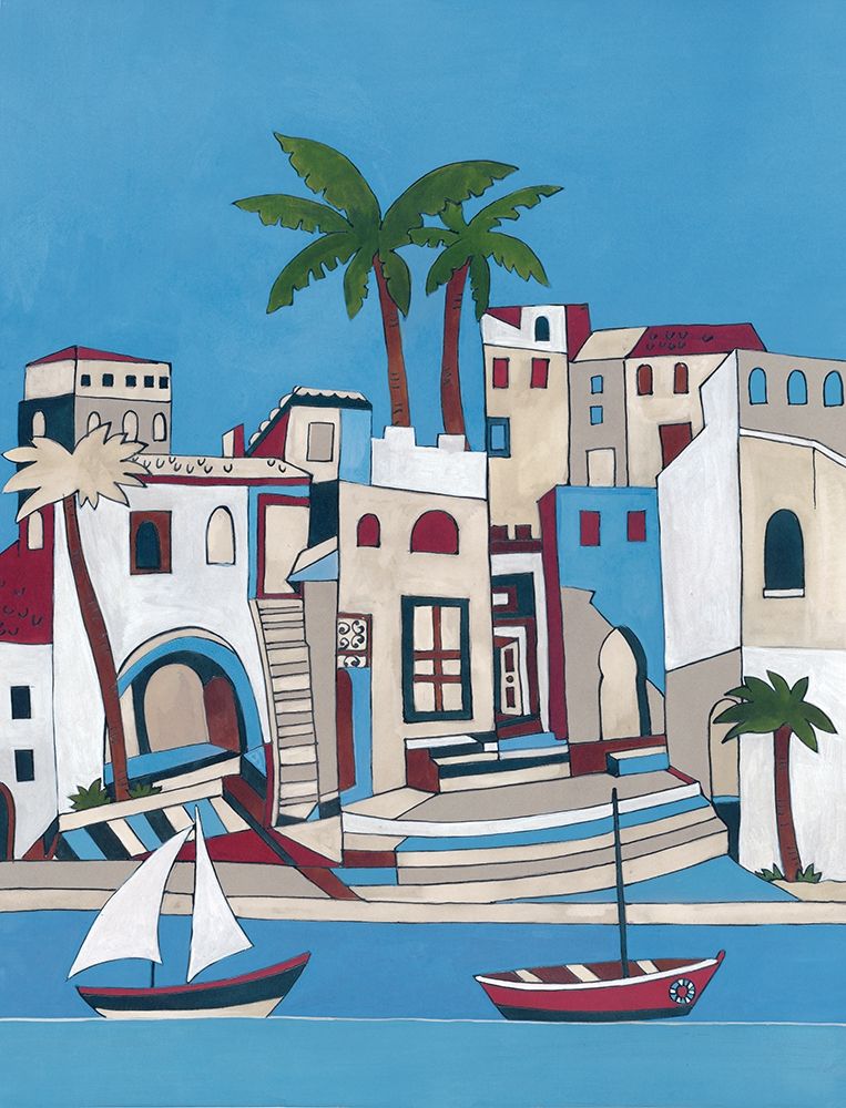 Seasise Village I art print by Unknown for $57.95 CAD