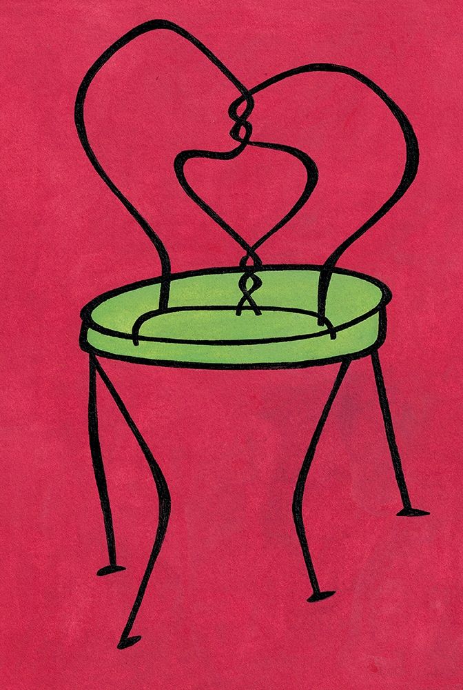 Red Chair art print by Unknown for $57.95 CAD