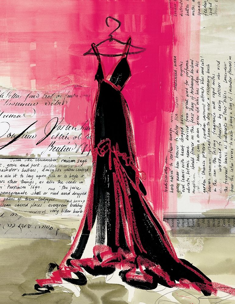 The Black Dress art print by Unknown for $57.95 CAD