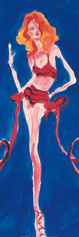 Girly Girl Blue art print by Unknown for $57.95 CAD