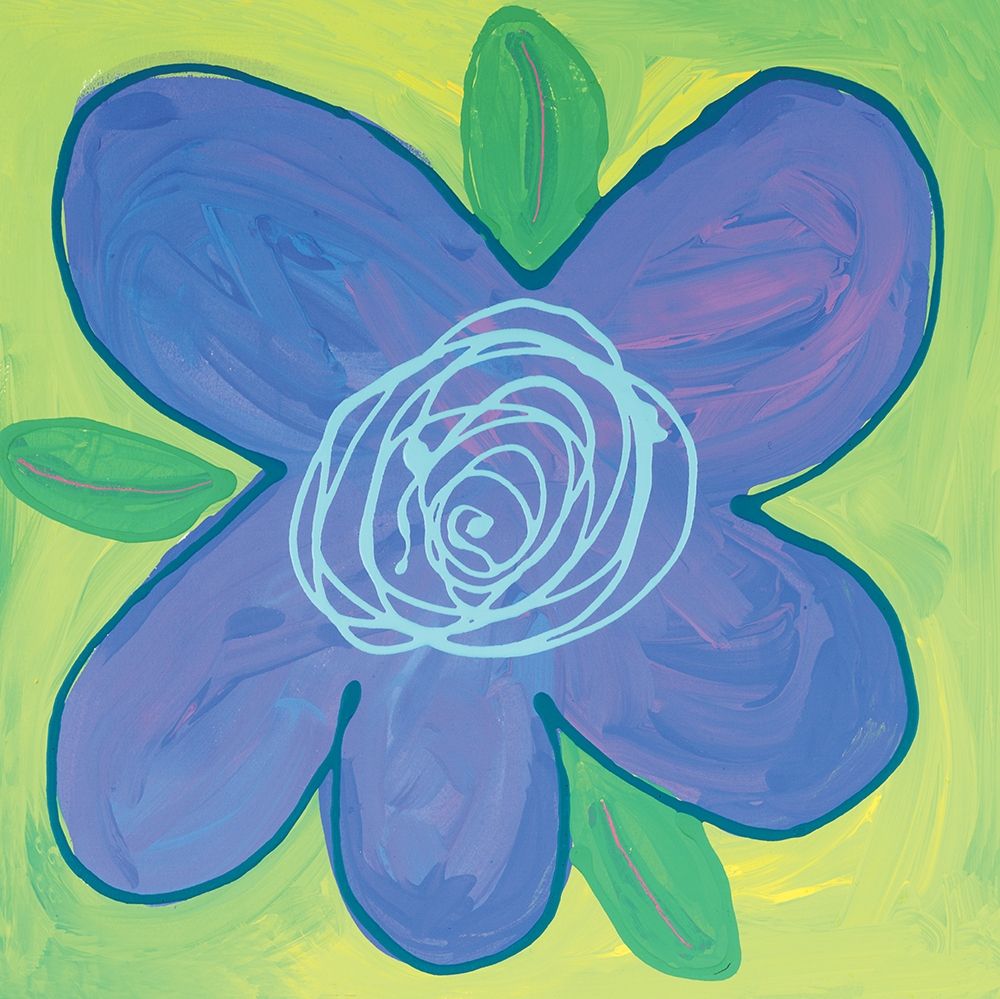 Splat - Green-Purple art print by Unknown for $57.95 CAD