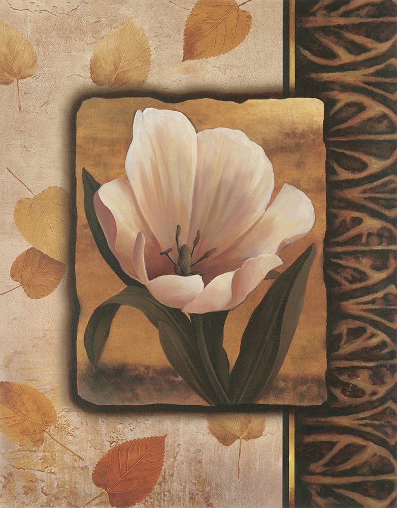 White Tulip art print by Unknown for $57.95 CAD