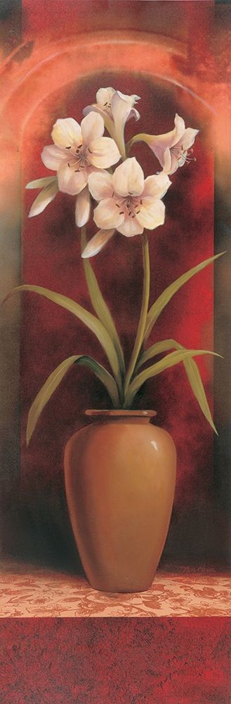 Potted Orchid White art print by Unknown for $57.95 CAD