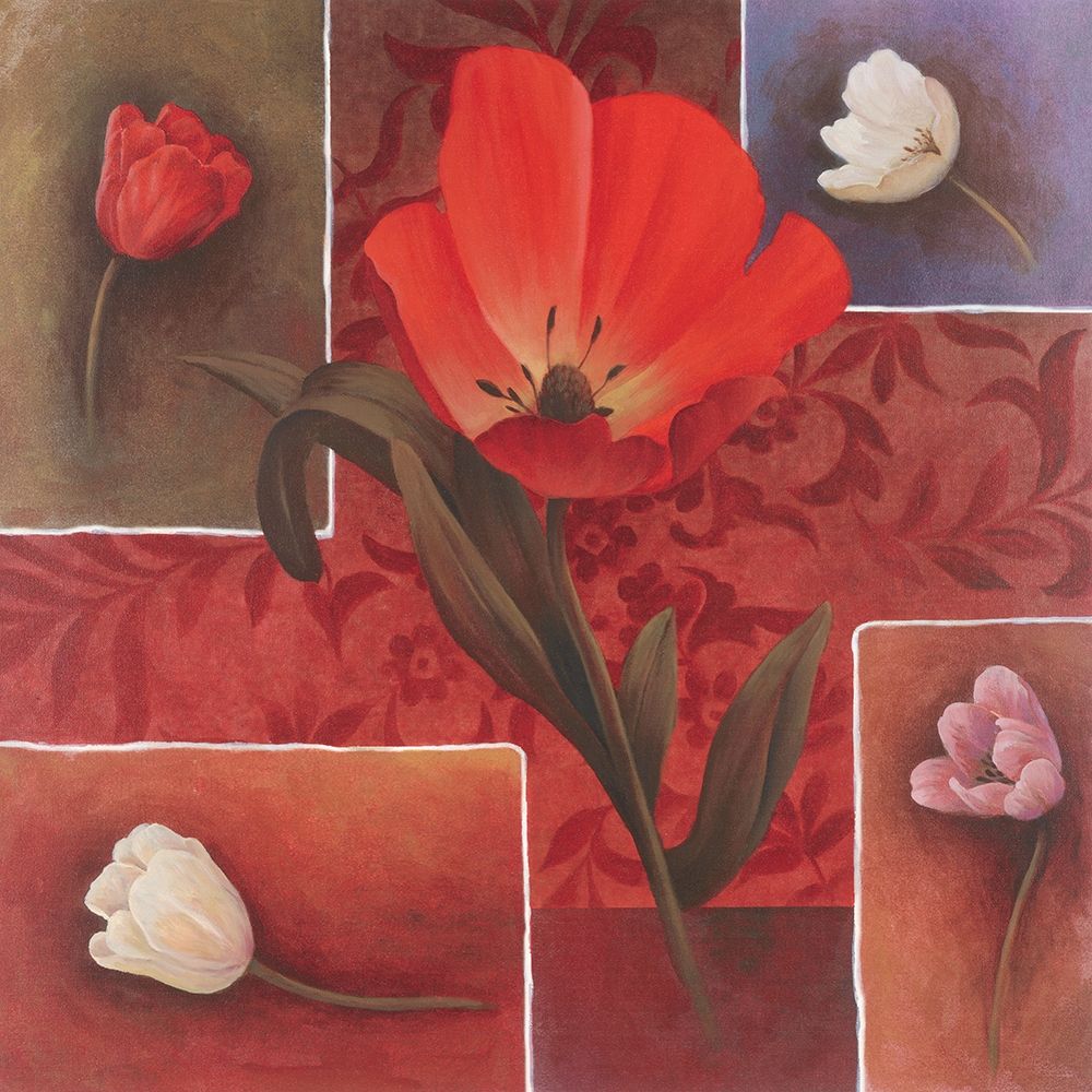 Red Tulip II art print by Unknown for $57.95 CAD