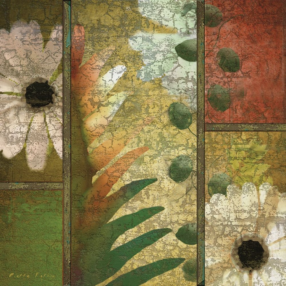 Floral Collage I art print by Unknown for $57.95 CAD