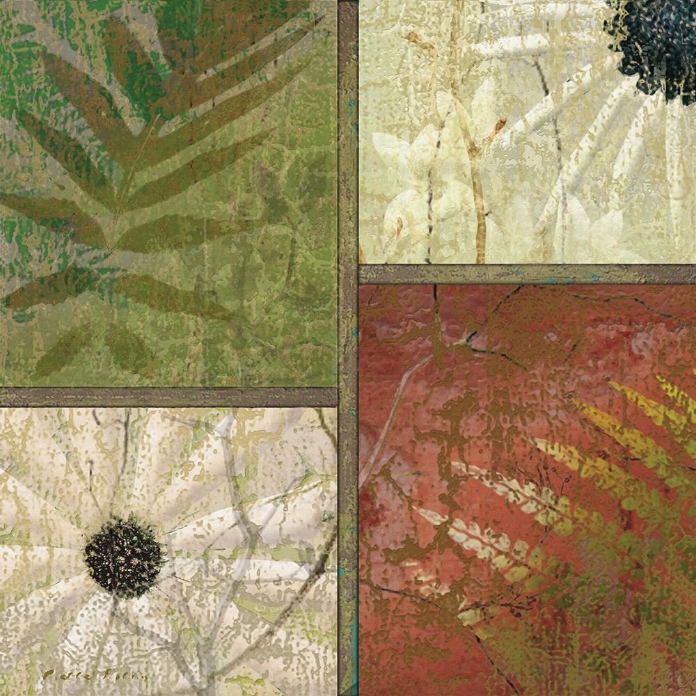 Floral Collage II art print by Unknown for $57.95 CAD