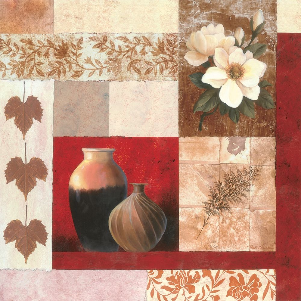 Vase Collage II art print by Unknown for $57.95 CAD