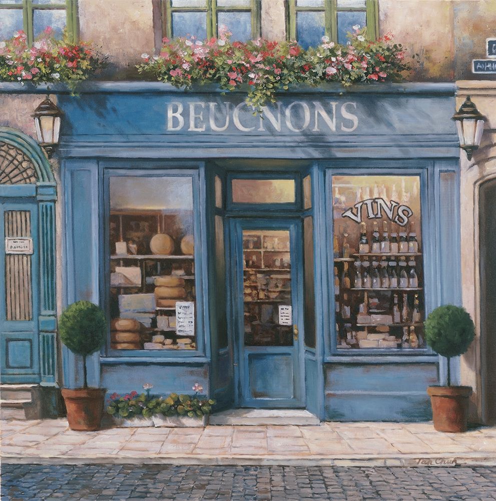 Beugnons Shoppe art print by Unknown for $57.95 CAD