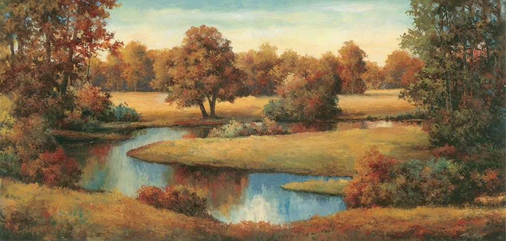 Lakeside Serenity art print by Unknown for $57.95 CAD