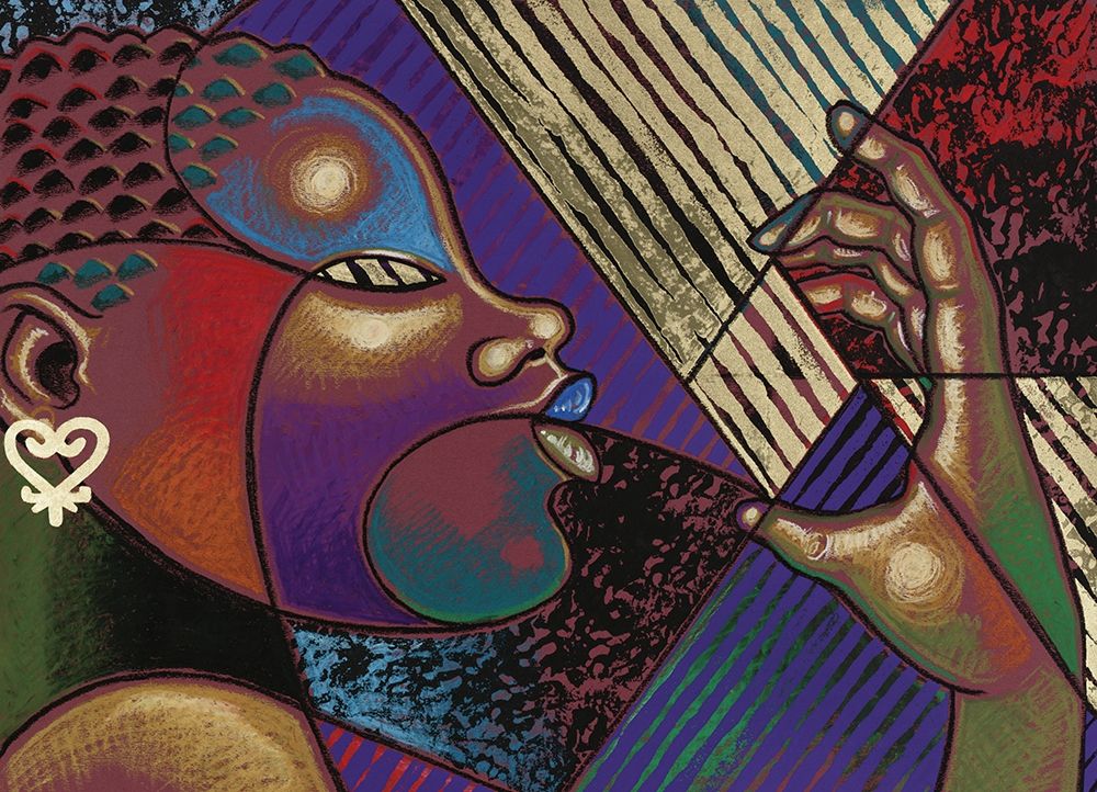 Blowing a Kiss II art print by Unknown for $57.95 CAD