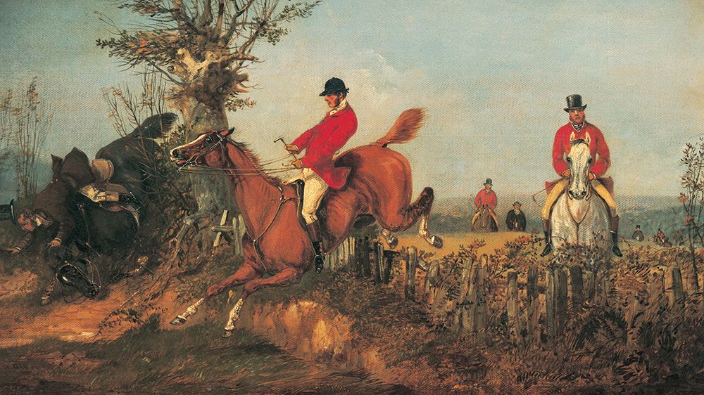 Fox Hunt art print by Unknown for $57.95 CAD