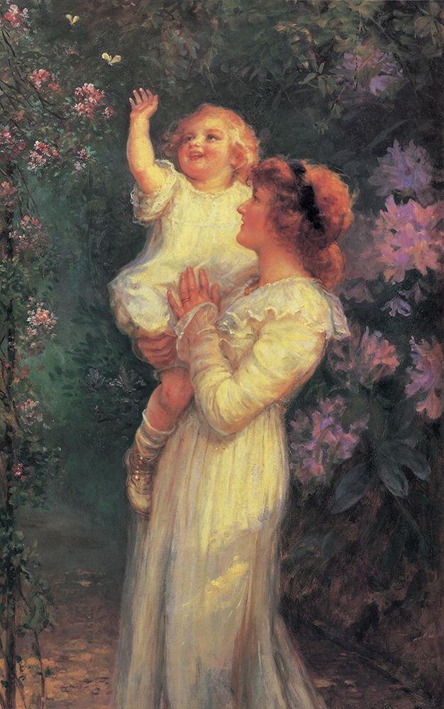 Mother And Child art print by Unknown for $57.95 CAD